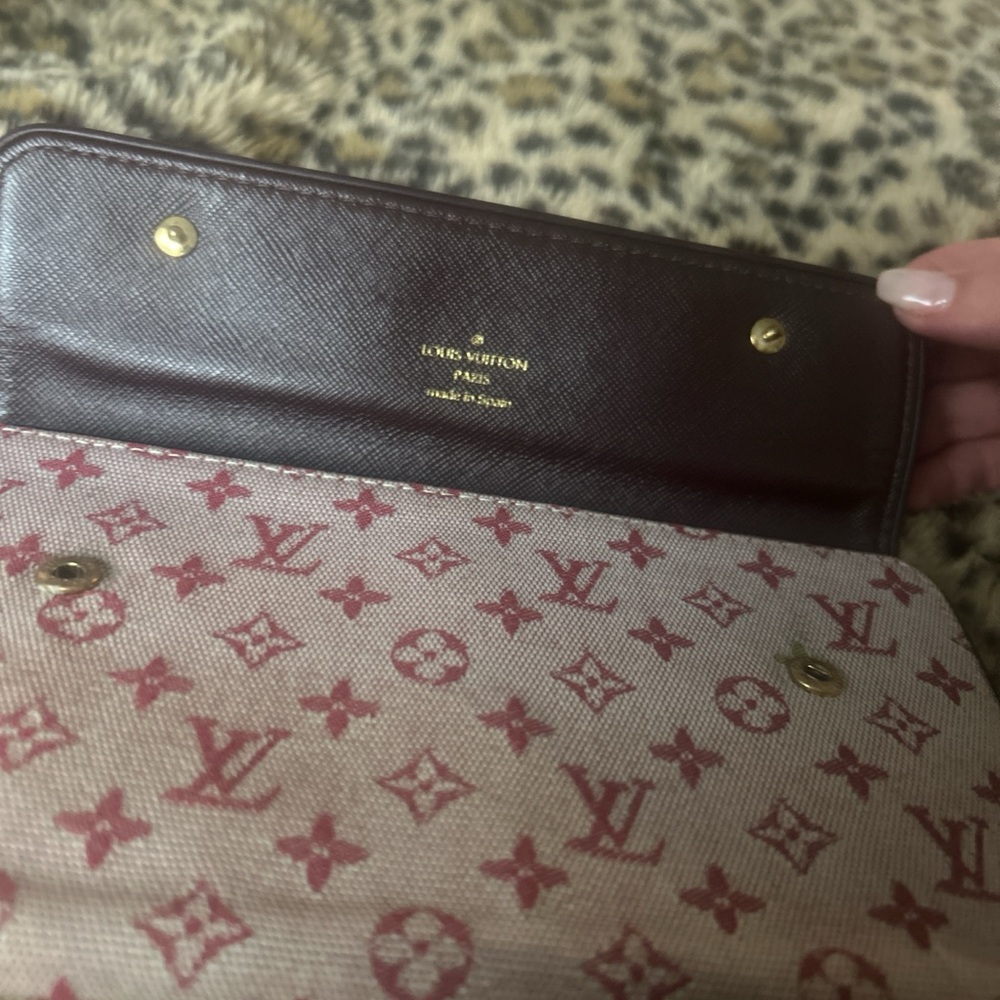 Louis Vuitton Red Monogram Clutch